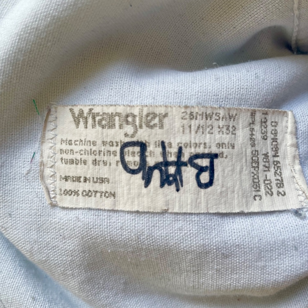 King Gizzard Upcycled Vintage Wrangler Jeans - Picture 12 of 12